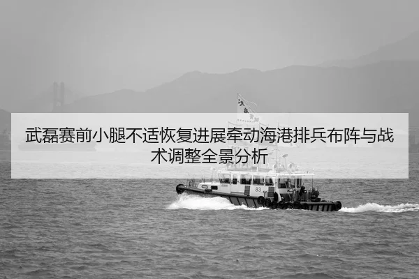 武磊赛前小腿不适恢复进展牵动海港排兵布阵与战术调整全景分析